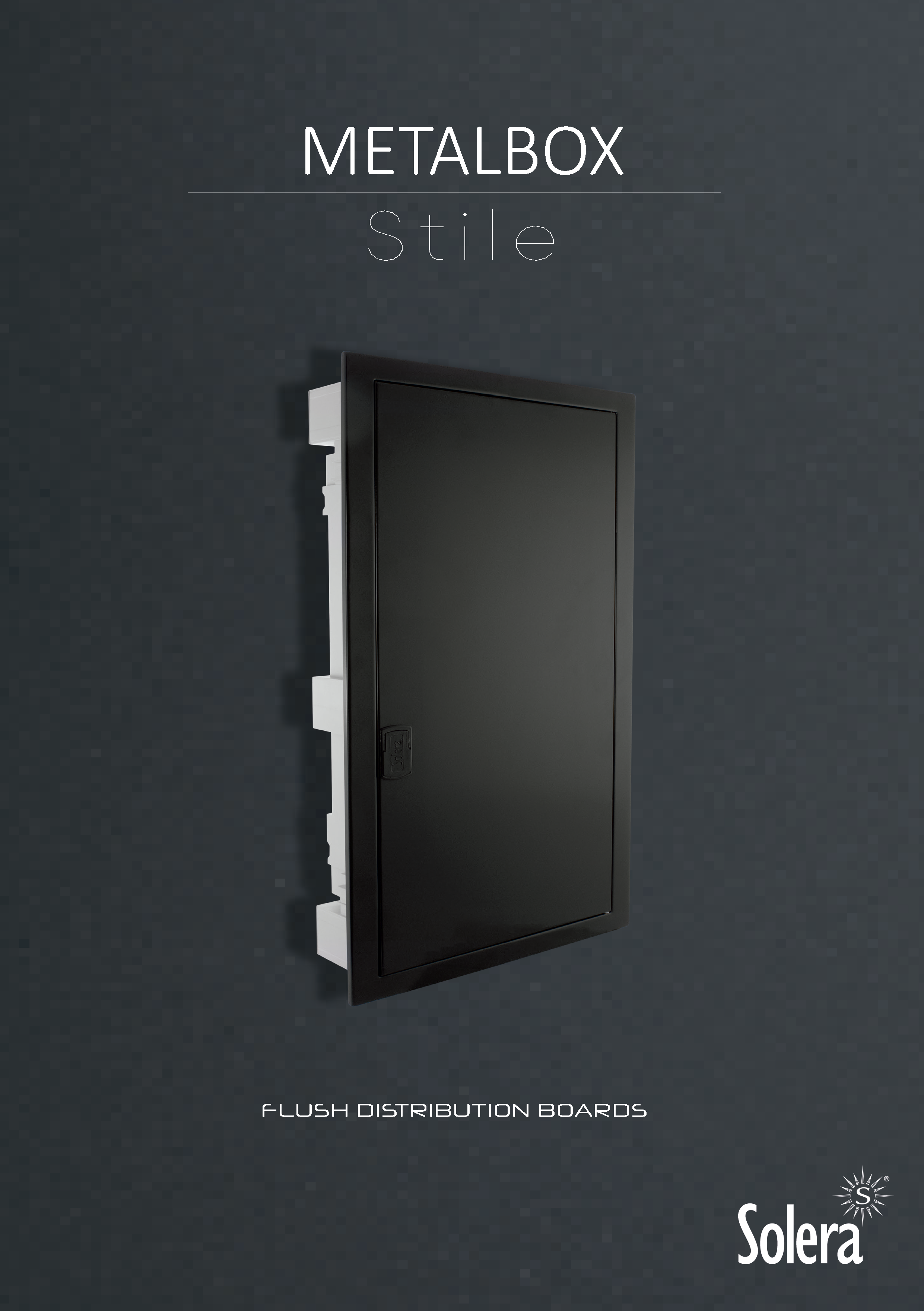 Metalbox Stile: Flush distribution boards