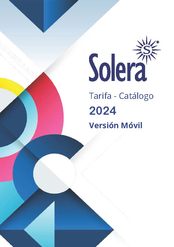 Tarifa - Catálogo versión móvil